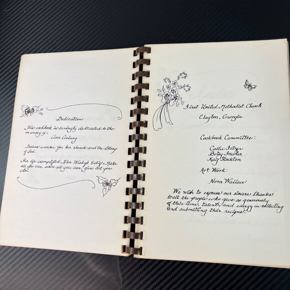 Mountain Cooking Vol 2 Cookbook United Methodist Women Georgia 1984 Spiral - Picture 4 of 10